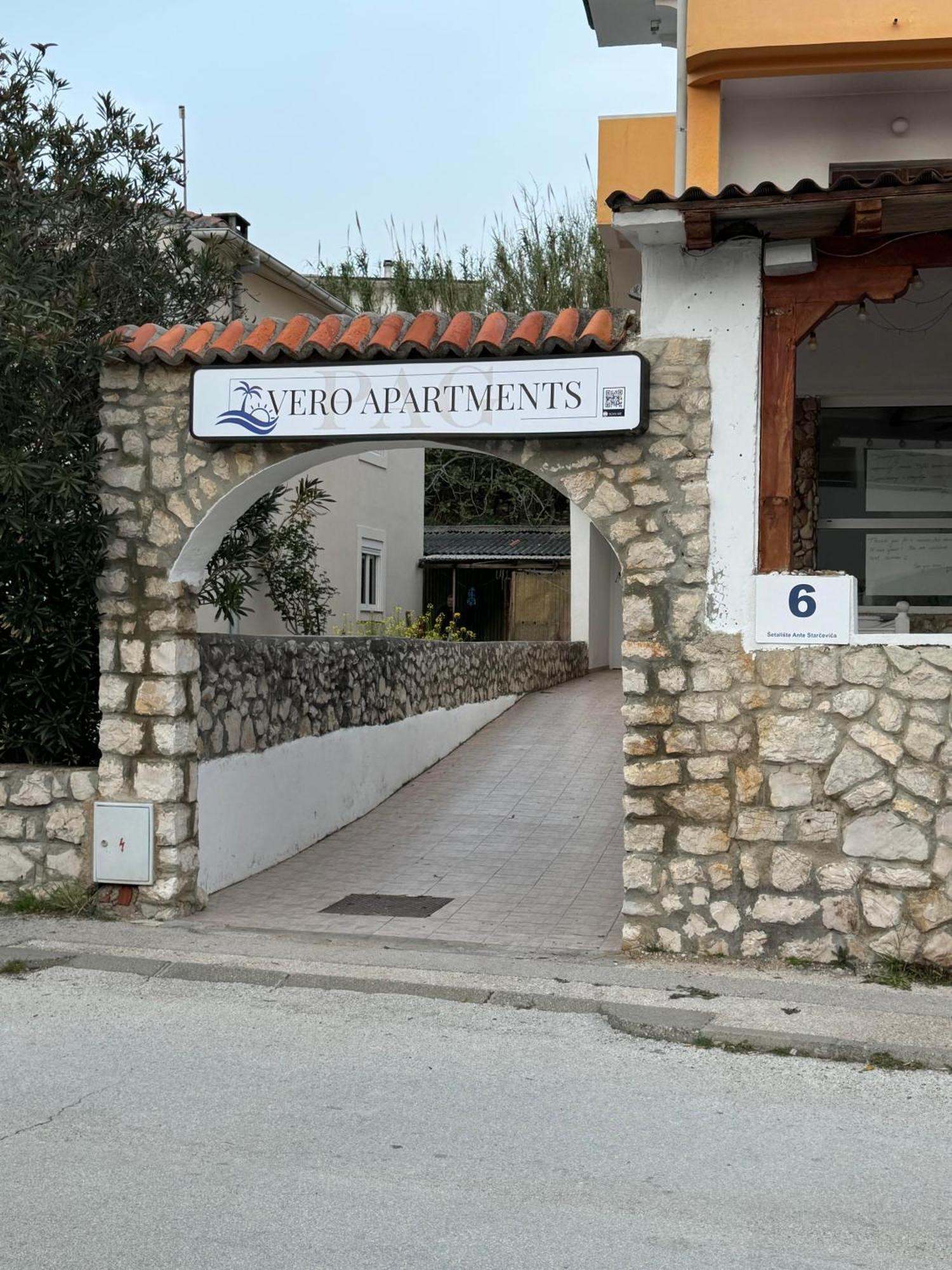 Pag Vero Apartments Pag Town Eksteriør bilde